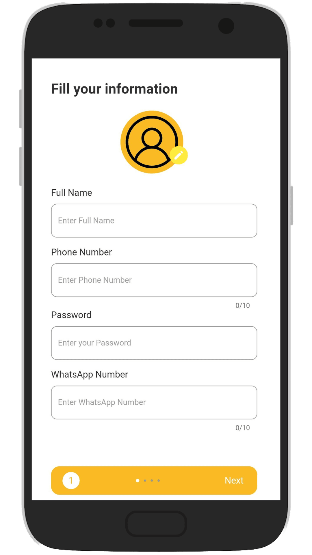 Screen 5 - Mobile Application Development