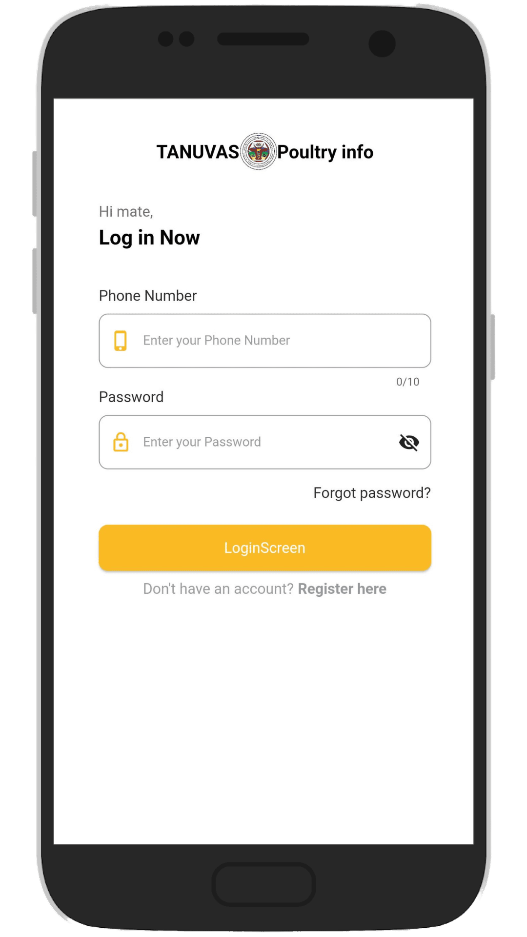 Screen 6 - Mobile Application Development